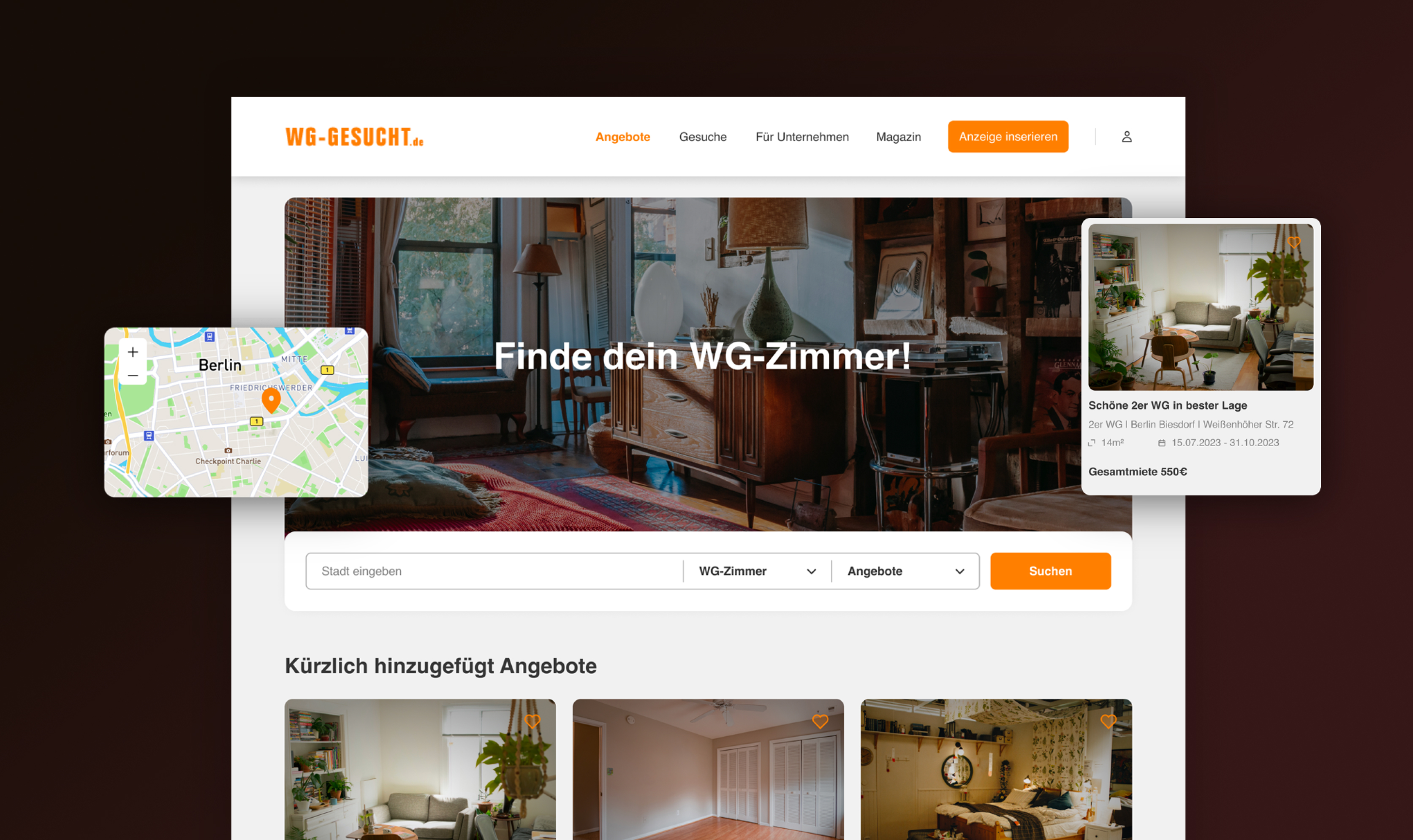 WG-Gesucht Redesign